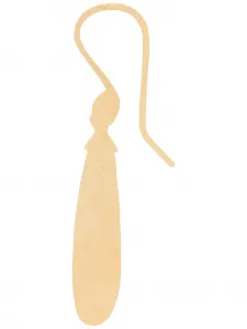 Серьга-подвеска I Play Wouters & Hendrix, золотой