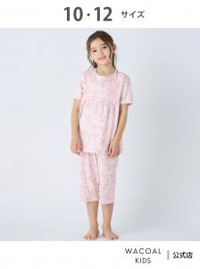 Детская пижама Wacoal для девочек, рукав 3/4, короткий рукав, длина 3/4, 100% хлопок (основная часть) Wacoal Kids, цвет Pi