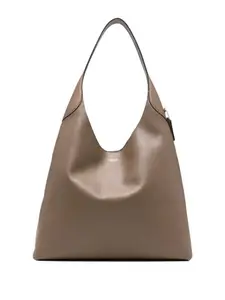 Кожаная сумка на плечо 39 Brooklyn Coach, коричневый