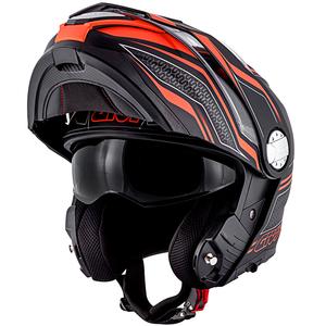 Шлем GIVI x.33 canyon layers flip-up, Black Matt/Orange