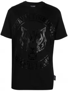 Футболка с логотипом Tiger Plein Sport, черный