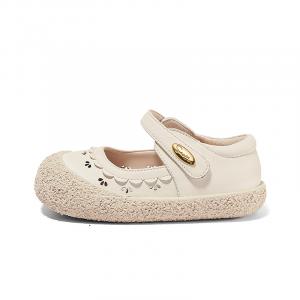 Snoffy Непромокаемые противоударные низкие детские ботинки Cream White для малышей