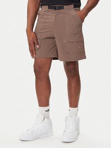 Шорты из ткани loose fit Premium Essentials Utility Cargo JW1081 Adidas, коричневый