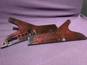 Moog Sub Phatty и Little Phatty или боковые панели Stage2. 2025 - темно-красный полиэстер