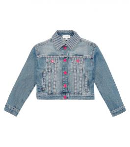 Джинсовая куртка с принтом Marc Jacobs, разноцветный