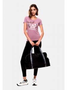 Футболка розового цвета EA7