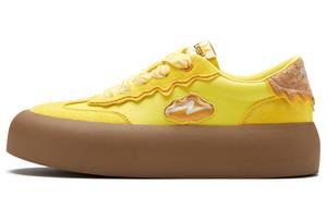 Кроссовки HERLOOK Skateboarding Shoes Women's Low-top Yellow, цвет Honeypot syrup