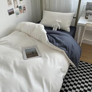 Antarctic Комплект постельного белья для кровати 2 м (пододеяльник 220х240 см, одеяло 4 кг), двухцветный бело-темно-серый