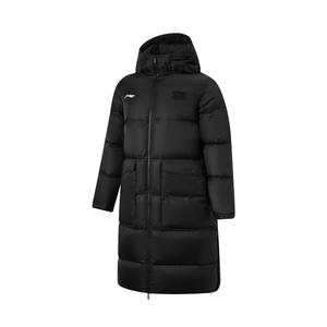 LiNing Пуховик Унисекс Черный, Черный (с нашивкой на липучке в виде флага)