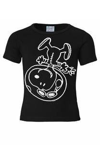 Футболка SNOOPY-ASTRONAUT LOGOSHIRT, черный