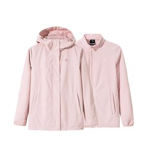 Анта Outdoor Collection Водонепроницаемая и Ветрозащитная Ветровка Женская Стойкий Розовый, Мягкий и Нежный Розовый