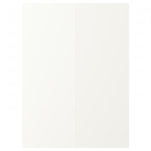 Комплект углового нижнего шкафа с 2 дверцами IKEA, 25x70 см, белый