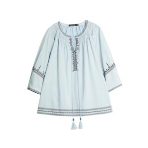 Футболка женская V-образным вырезом ELLE, светло-зеленый