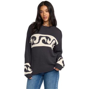 Женский свитер с волнообразным градиентом Billabong, Black Sands