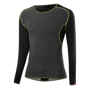 LГ–FFLER Термобельё мужское - рубашка Transtex Warm CB - чёрный/светло-зелёный