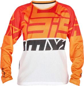 Детская майка для мотокросса Acerbis mx j-windy 4, Orange/White
