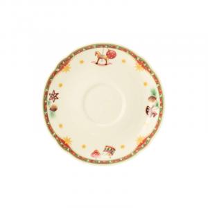 Комбинированное блюдце Marie-Luise Christmas Nostalgia 15 см Seltmann Weiden, красочный