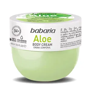 Увлажняющий и успокаивающий крем для тела Aloe Body Cream Babaria, 400 ml