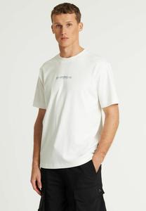 Футболка с принтом EMBER CHASIN', кремовый