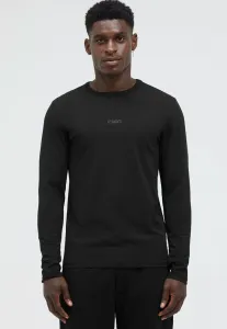 Футболка с длинными рукавами longsleeve mit tonalem Camp David, Black