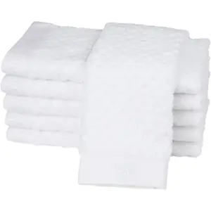 Гостевые полотенца Harmony, 100% хлопок, рельефная структура, множество цветов Ross, белый