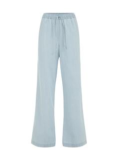 Брюки свободного кроя WE Fashion, синий