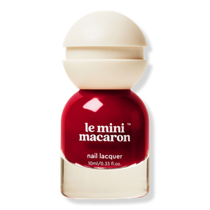 Коллекция лаков для ногтей Le Sweet Le Mini Macaron, Pomegranate (medium dark bright red)