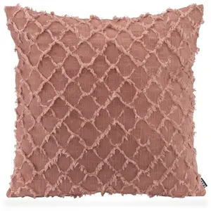 Декоративная подушка Nuvole для дивана, включая наполнитель, с бахромой, в стиле бохо H.O.C.K., Lachs + unifarben