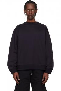 Объемная толстовка Dries Van Noten, темно-синий