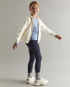 Простой однотонный леггинс Sfera, темно-синий