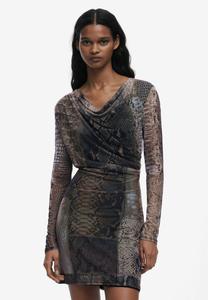 Платье Desigual ASYMMETRIC NECKLINE , Brown