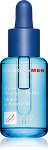Масло для бритья и бороды Clarinsmen, разглаживающее масло для бритья и бороды Clarins, 30 мл