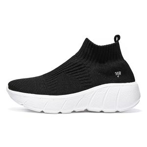 NANJIREN Высокие кеды унисекс черно-белые, цвет Black White