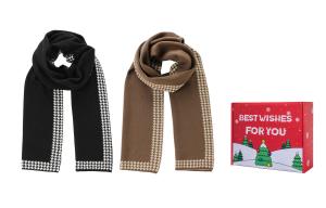 Вязаный шарф унисекс Astar Hades, Черный