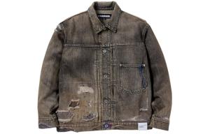 NEIGHBORHOOD Стильная джинсовая куртка тип 1, Black