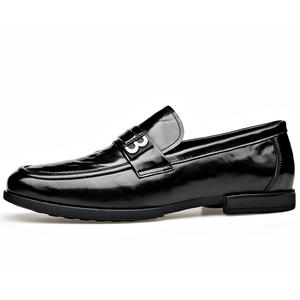 SHUPATE Лоферы мужские черные