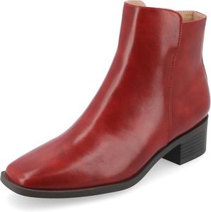 Женские ботильоны Journee Collection Cappri с квадратным носком, Red
