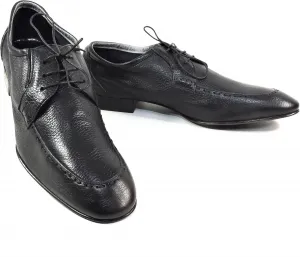 Мужские черные кожаные дерби Baldinini, комфортные оксфорды с мыском-мок, сделано в Италии, черный