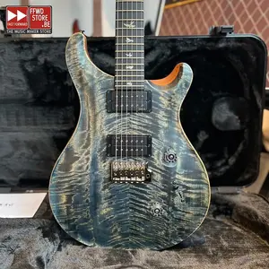 PRS 40-летний юбилей Custom 24 Satin - Лимитированная серия - Faded Whale Blue/Натуральная спина