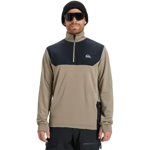 Флис Quiksilver Early Start half zip, бежевый