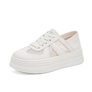 La Chapelle Низкие женские кроссовки белого цвета