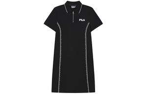 FILA Женские шорты-платье с рукавами, цвет Black