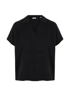 Футболка с V-образным вырезом Aspesi, черный