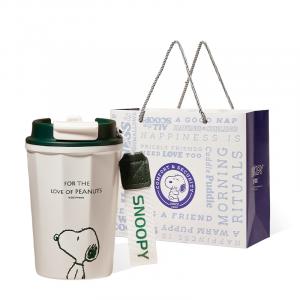 SNOOPY Кофейные чашки Black/White/Green