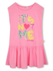 Платье с блестками Billieblush, розовый