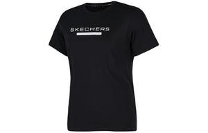 Футболка мужская угольно-черная Carbon Black Skechers, черный