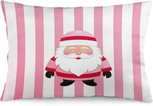 MaSiledy Чехол для подушки декоративный Санта Клаус Pattern
