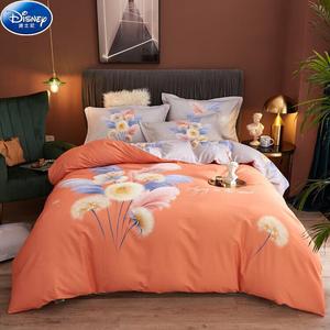 Disney Комплект постельного белья 4 предмета, простыня, пододеяльник 220x240 см, цвет 39
