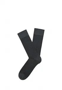 Однотонные вязаные носки Massimo Dutti, Dark Grey