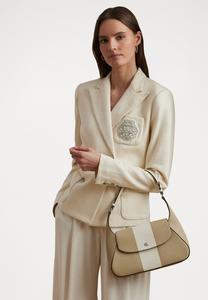 Сумка Lauren Ralph Lauren TWO TONE MEDIUM SCHYLAR SHOULDER BAG, Birch Tan/Soft White/Sand